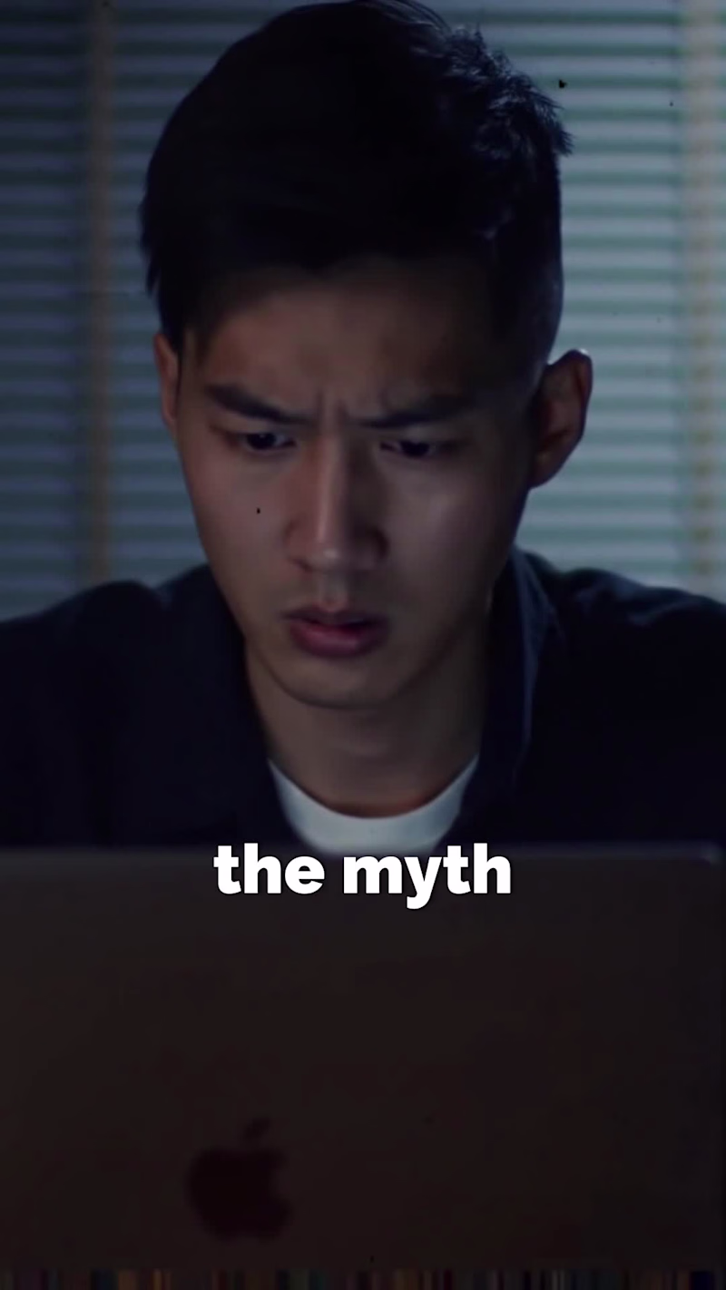 Cover image for This short video blends minimal test animation with cinemati...