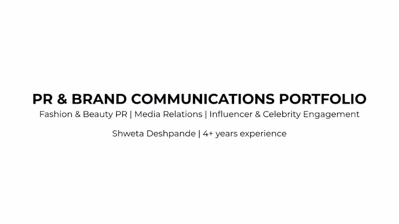 Cover image for Experienced Fashion & Beauty PR Specialist with Global Reach
