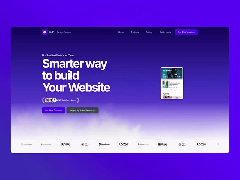 Cover image for Skyris — Premium Design Agency Template