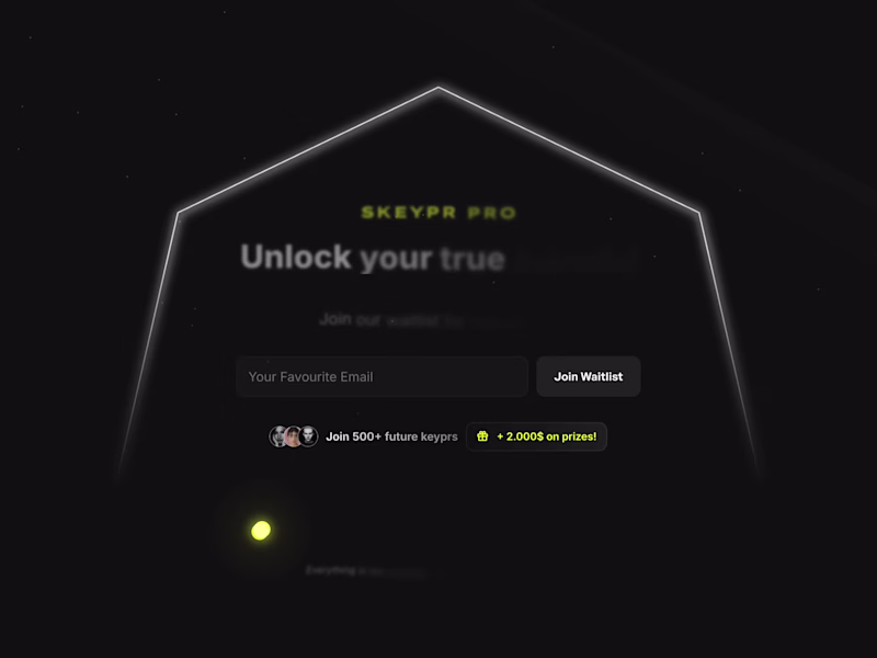 Cover image for Skeypr Pro Waitlist