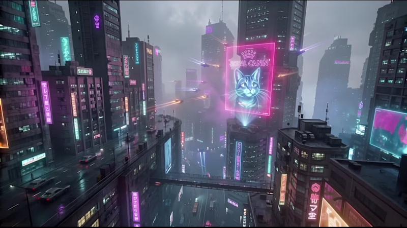 Cover image for Imagining a Cyberpunk Future: Royal Canin's Timeless Trust