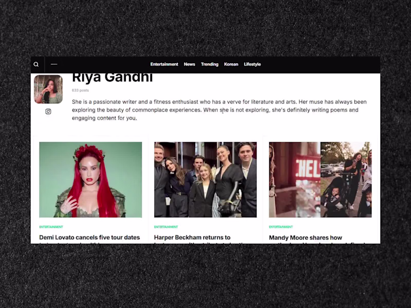 Cover image for Web News Observer
Editorial & Entertainment