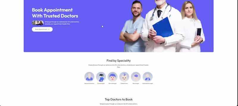Cover image for  A Modern Doctor Appointment