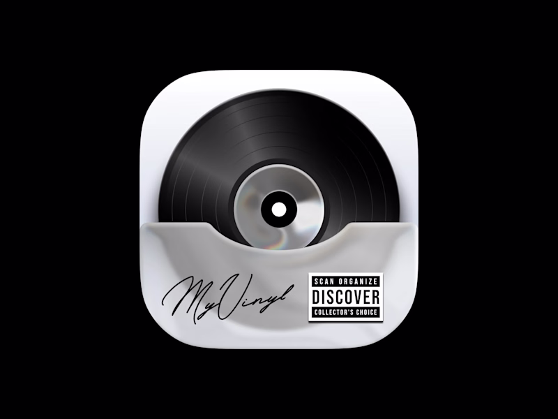 Cover image for App Icon Design for MyVinyl