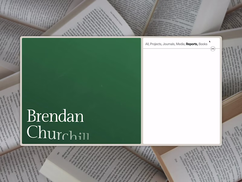Cover image for Brendan Churchill