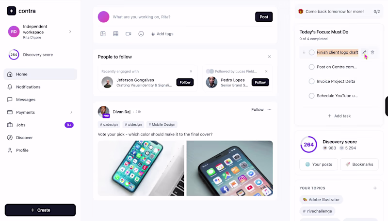 Cover image for I built a new feature for Contra using Tempo Labs Feature: S...