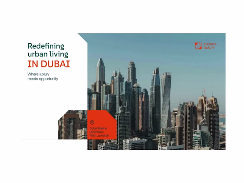 Cover image for Real Estate Pitch Deck - PowerPoint Presentation Design