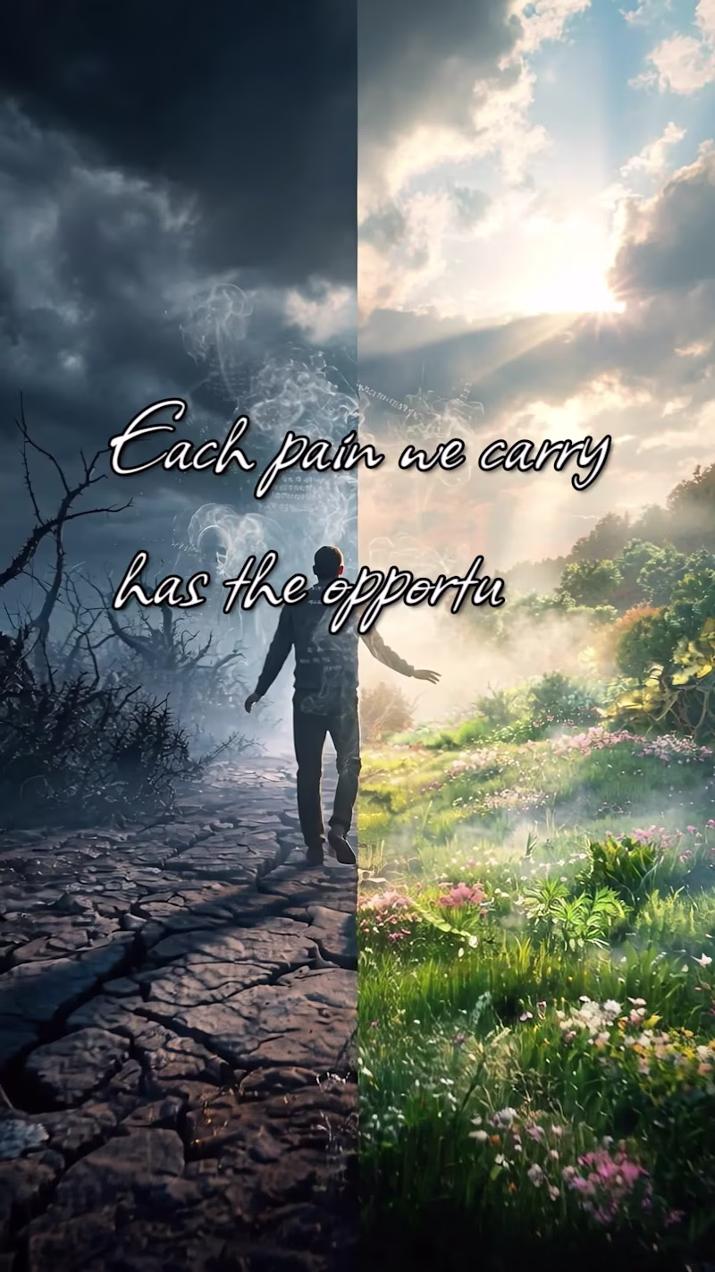 Cover image for Motivational reel. Created using AI-generated