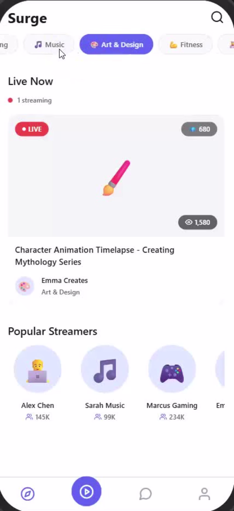 Cover image for Live Streaming Platform with Real-Time