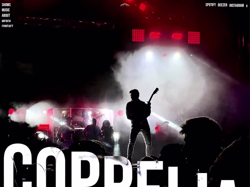 Cover image for I had a band concept