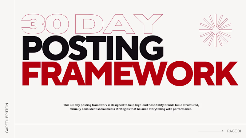 Cover image for I’ve created a structured 30-day posting framework designed ...
