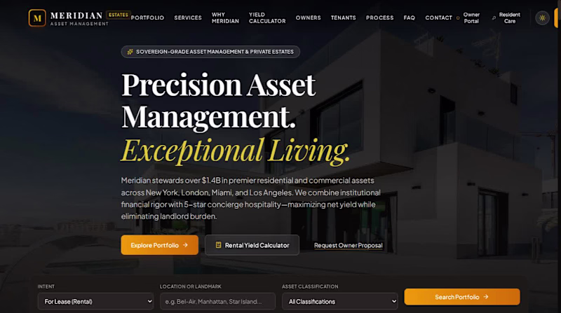 Cover image for Custom full-stack Real Estate Website