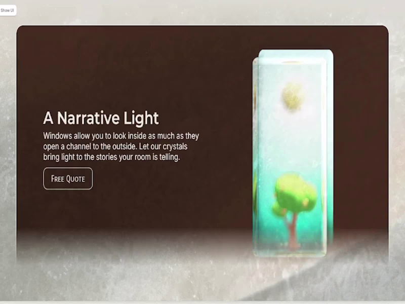 Cover image for Website Design Project: Lumina Glass