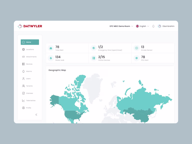 Cover image for Enterprise Web App & Dashboard Redesign | Datwyler
