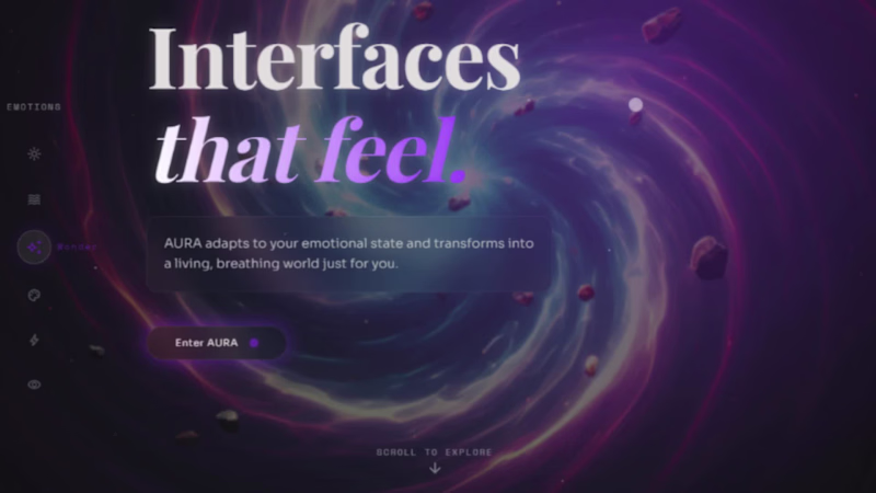 Cover image for Discover Aura: The First Emotion-Adaptive Interface System