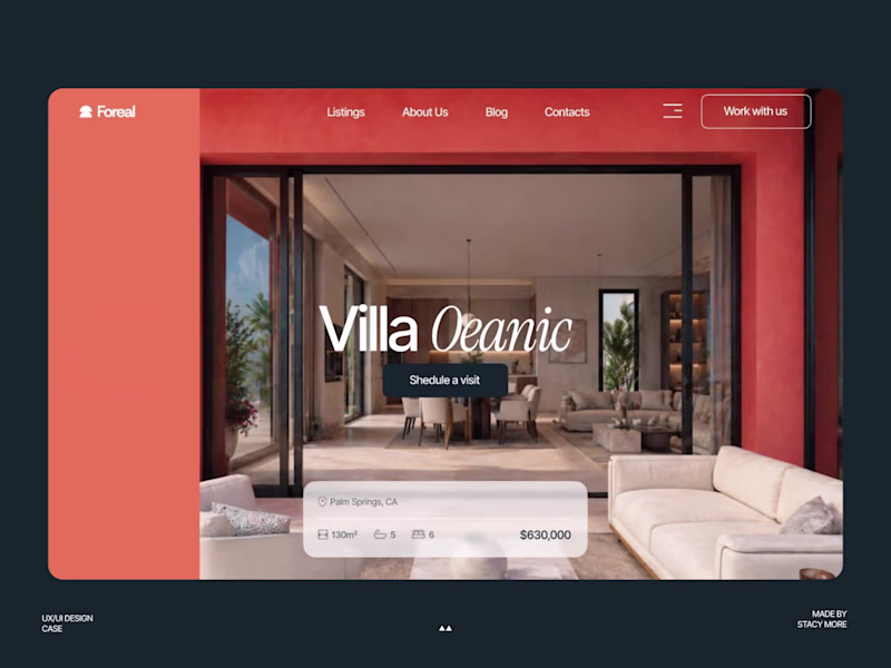 Cover image for Website design for Real Estate