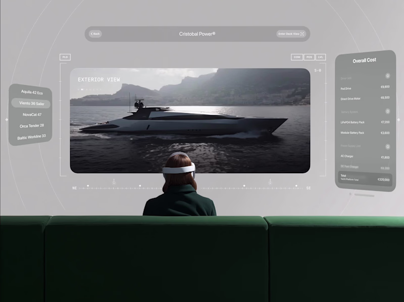 Cover image for UI design for an immersive