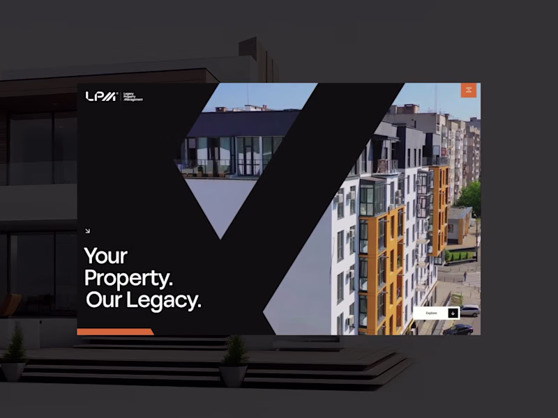 Cover image for Website design for Legacy Property