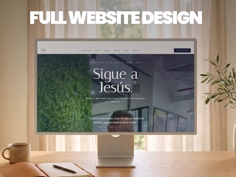 Cover image for Website Development for Hispanic Christian Community in Dubai