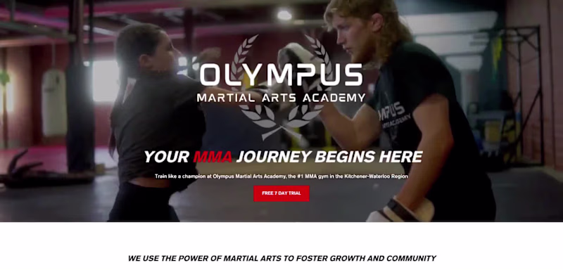 Cover image for OlympusMMA: Your MMA Journey Begins Here