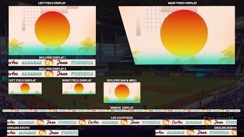 Cover image for Motion Graphics Package for professional tennis match