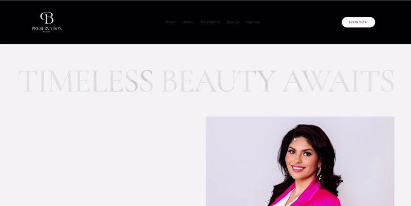 Cover image for Just a quick facelift for Preservation Beauty in Framer