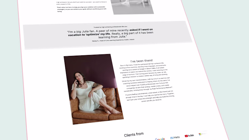 Cover image for Just wrapped up a full Kajabi migration and redesign for Pea...