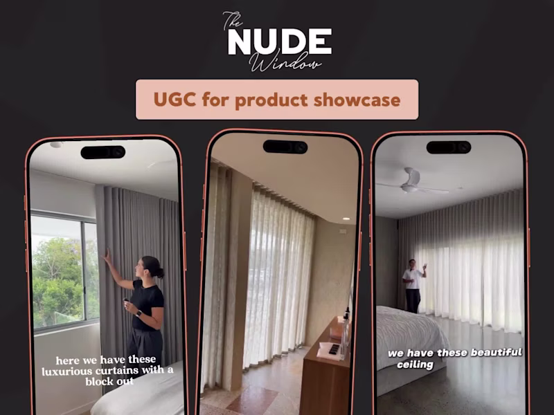 Cover image for Product Showcase UGC for Organic Social | The Nude Window 🪟