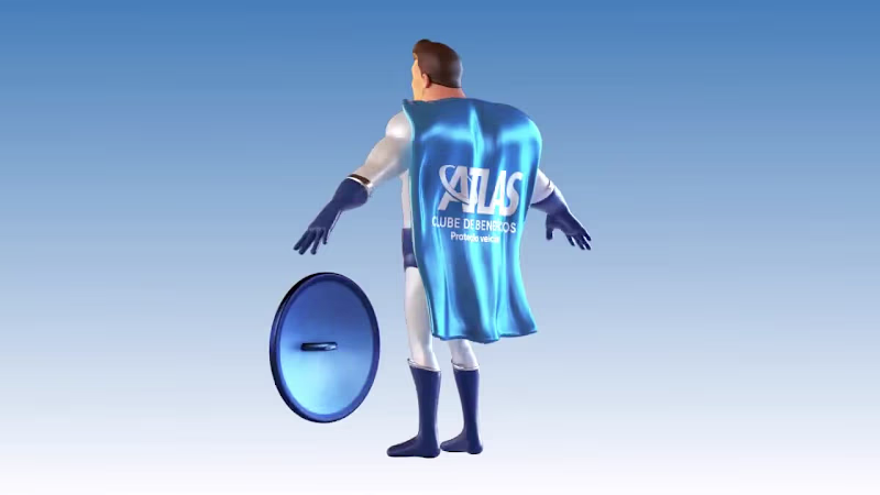 Cover image for Super Atlas - 3D Mascot 