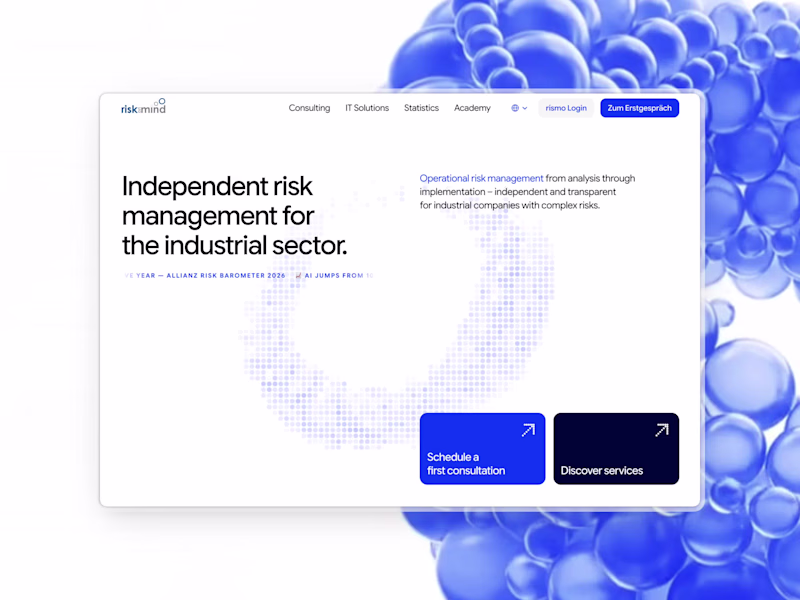Cover image for riskonmind.eu (http://riskonmind.eu) — a website