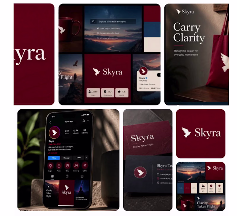 Cover image for Brand Identity & Visual Direction for Skyra