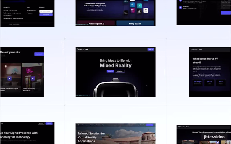 Cover image for IKARUS VR | Design and Webflow Development
