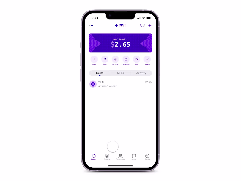 Cover image for Import your wallet to Cist