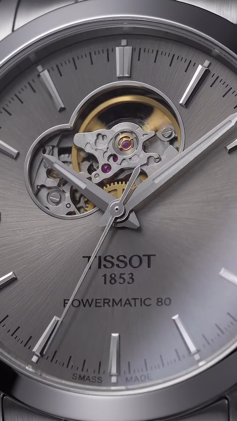 Cover image for A cinematic video for Tissot's Powermatic 80 watch. Sound on 🎧