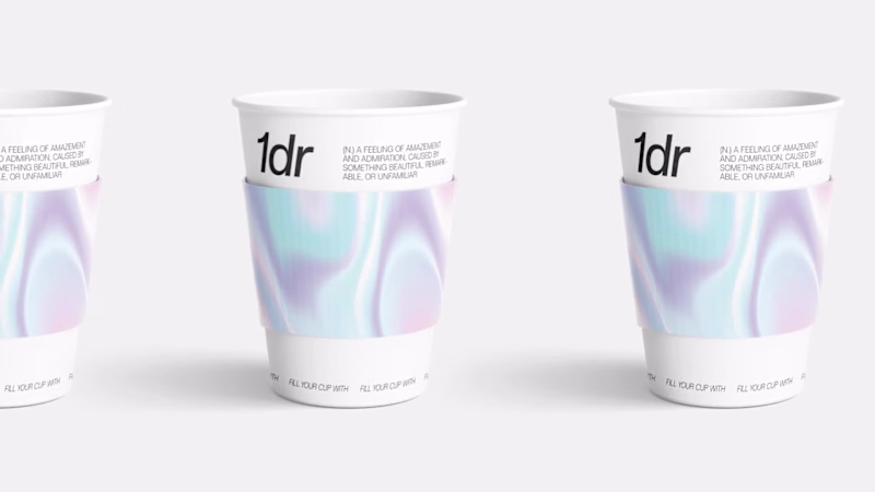 Cover image for 1dr Coffee Shop Brand Identity & Packaging