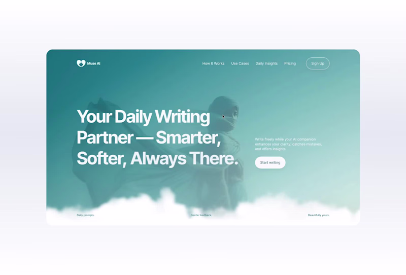 Cover image for Muse AI Writing Assistant Development